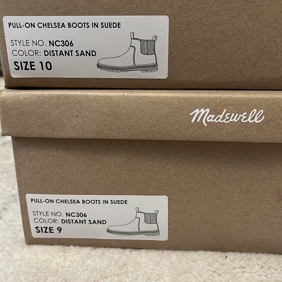 Madewell pull on Chelsea boot in suede - Picture 9 of 10